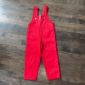 Warm snow overalls